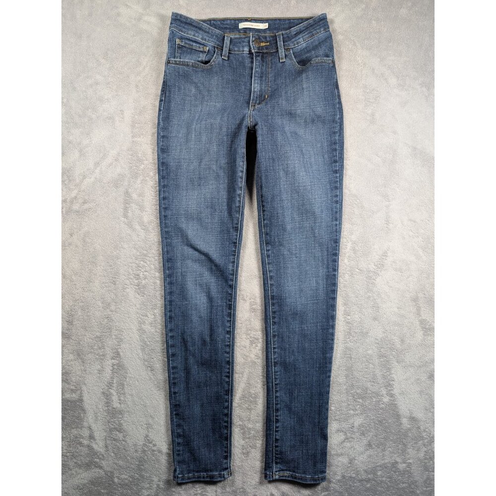 Levis 721 High Rise Skinny Jeans Womens Size 28 Waist Casual Streetwear